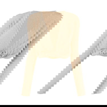 Тениска Jacquemus Le Gilet Noue Top Бежово | 211KN402 2006 150, 1