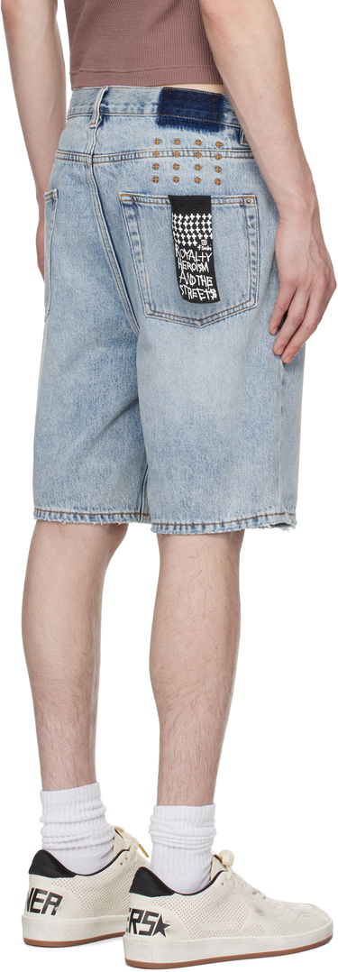 Къси панталони Ksubi Anti K Denim Shorts Синьо | MSP25WA019, 2