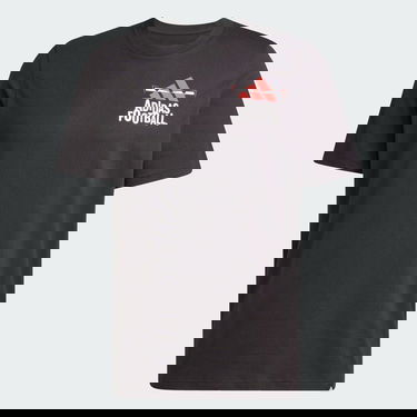 Тениска adidas Performance Football Black Graphic T-Shirt Черно | JD8216, 4