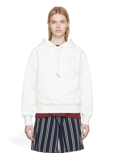 Суитчър AMI SSENSE x Hoodie Бяло | SPEUSW211.747