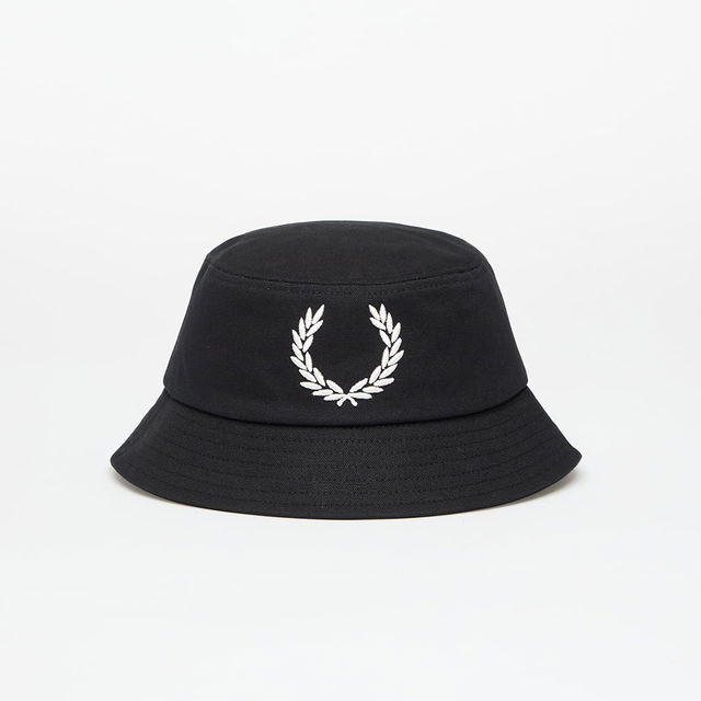 Fred Perry Bold Branding Canvas Bucket Hat
