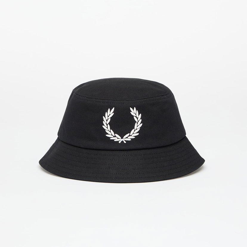 Шапка Fred Perry Fred Perry Bold Branding Canvas Bucket Hat Черно | HW1295 843
