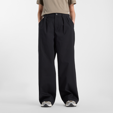 Панталони New Balance Wide Leg Pleated Trousers Черно | NBWP51538BK, 0