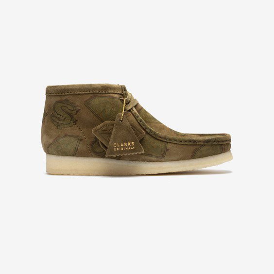 Кецове и обувки Clarks Wallabee Boot x Bbc Кафяво | 26169839, 0