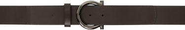 Колани FERRAGAMO Salvatore Ferragamo Fixed Gancini Belt Кафяво | 780248, 0
