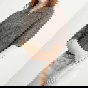 Пуловер Samsoe Samsoe Sakelsie Hairy Knit Cardigan Сиво | F25400048-CLR002396, 5