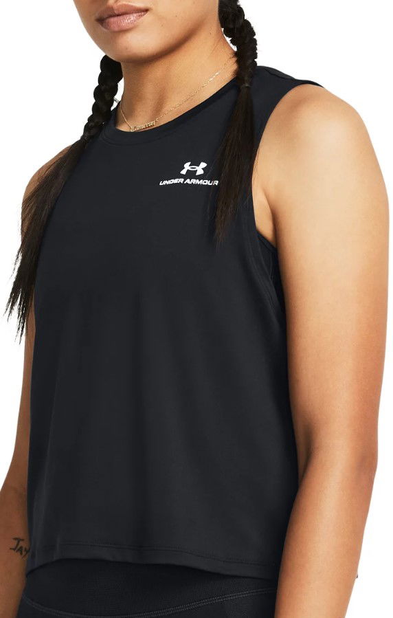 Съкратен топ Under Armour Vanish Energy Crop Tank Top Черно | 1383654-001