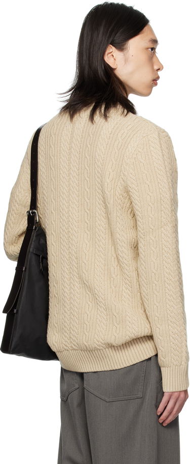 Пуловер Barbour Barbour Lowfen Cable Knit Sweater Бежово | MKN1679ST51, 2