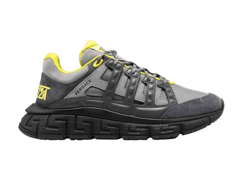 Кецове и обувки Versace Trigreca Sneakers Grey Черно | DSU8094 1A04984 2EA00, 0