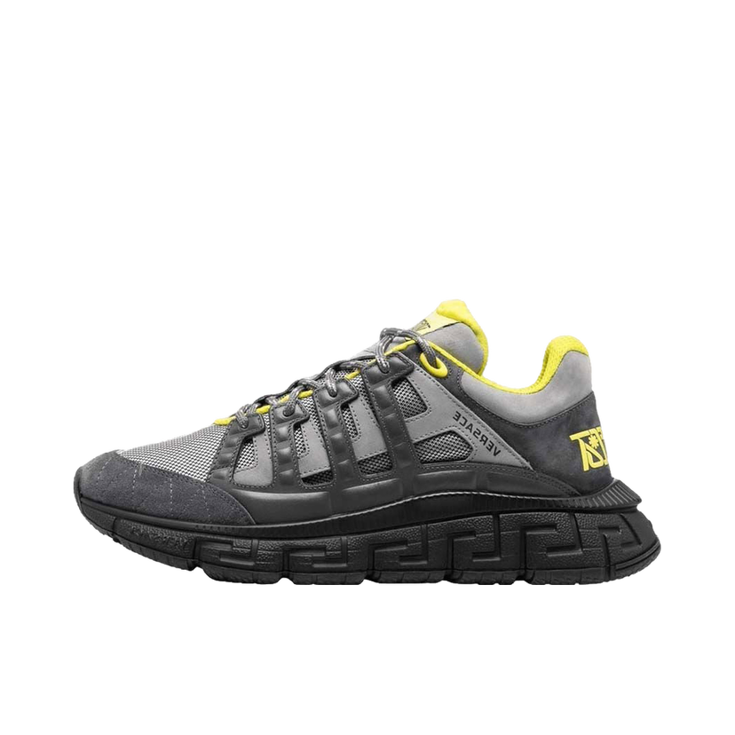 Кецове и обувки Versace Trigreca Sneakers Grey Черно | DSU8094 1A04984 2EA00