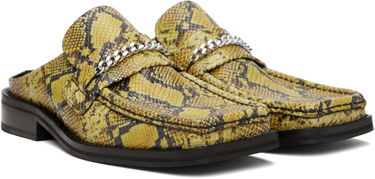 Кецове и обувки Martine Rose Martine Rose Square Toe Mules Жълто | 1025LE02309W, 3