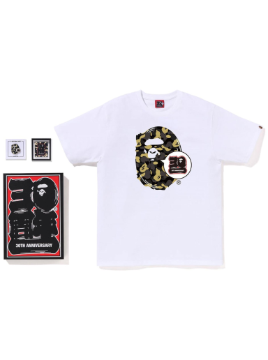 Тениска BAPE Store Madison Avenue 30th Anniversary Ape Head Tee Set Бяло | 1J22-110-041