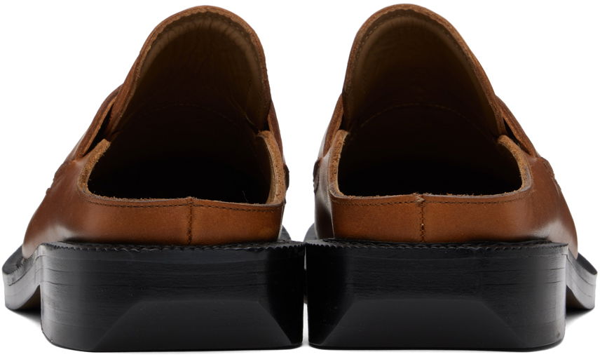 Кецове и обувки ADER ERROR ADER error Curve MU03 Slip-On Loafers Кафяво | BLAFWS205BR, 1