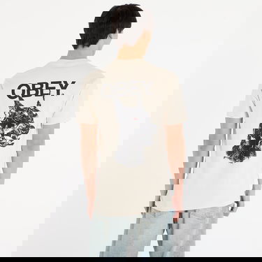 Тениска OBEY Doberman Classic T-Shirt Бежово | 165264249-CRM, 2