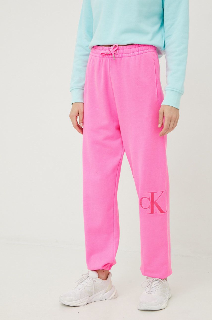 Спортни панталони CALVIN KLEIN Sweatpants Розово | J20J218974.9BYY, 0