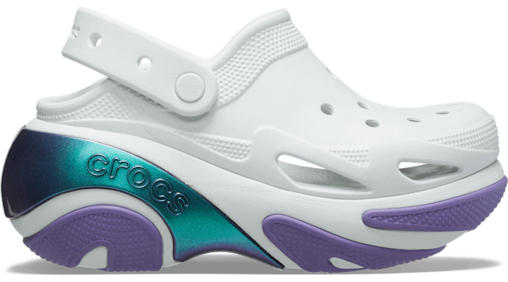 Кецове и обувки Crocs Bubble Crush Reflector Moonlight Бяло | 210743-1NK, 0