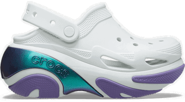 Кецове и обувки Crocs Bubble Crush Reflector Moonlight Бяло | 210743-1NK, 0