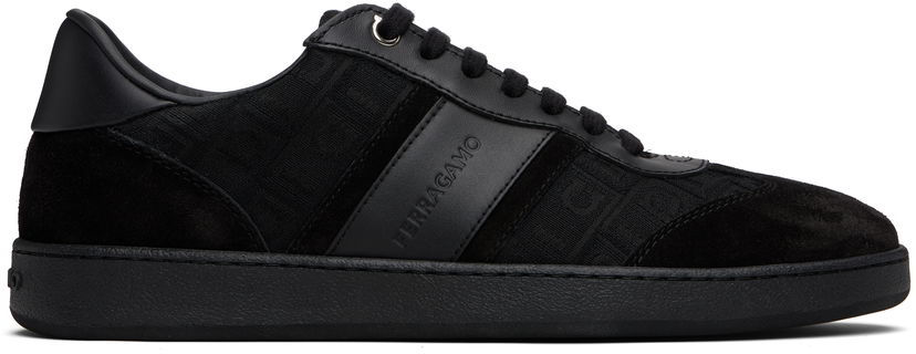 Облекло FERRAGAMO Ferragamo Signature Low-Top Черно | 779044