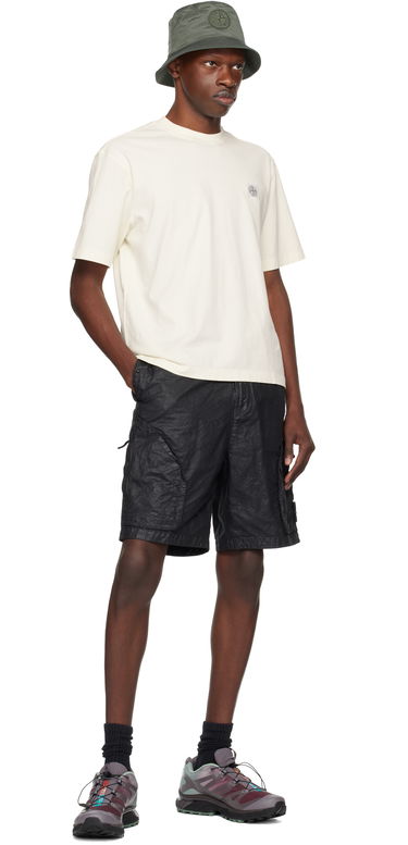 Къси панталони Stone Island Stone Island Organic Look Nylon Panama-TC Shorts Черно | K1S15 L100010 S0069, 4