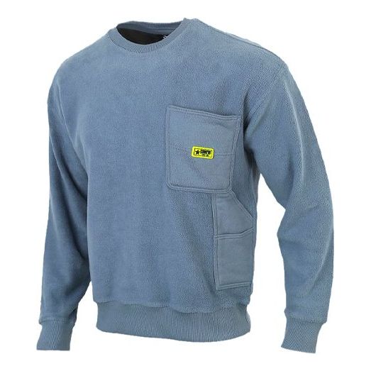 Пуловер Converse Carpenter Crewneck Pullover Sweatshirt Синьо | 10019956-A05