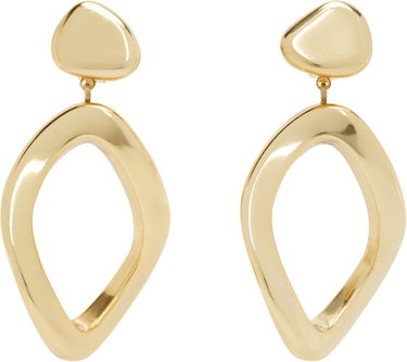 Обеци Max Mara Max Mara Gold Gommoso Drop Earrings Металик | 2514751072600, 0
