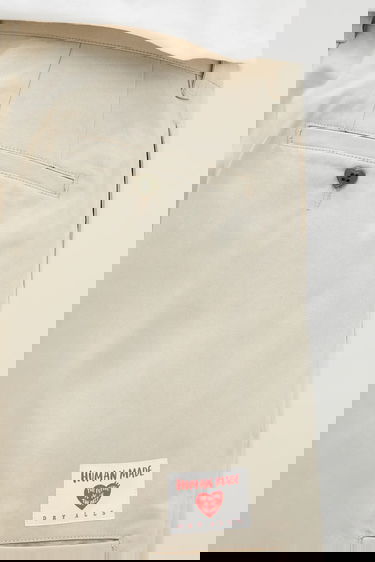 Къси панталони Human Made Human Made Pleated Shorts Бежово | HM29PT018, 3