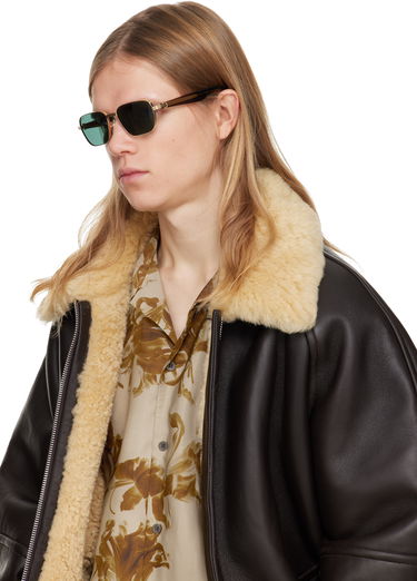 Слънчеви очила Cartier Première de Cartier Rectangle Frame Sunglasses Металик | CT0538S-002, 3