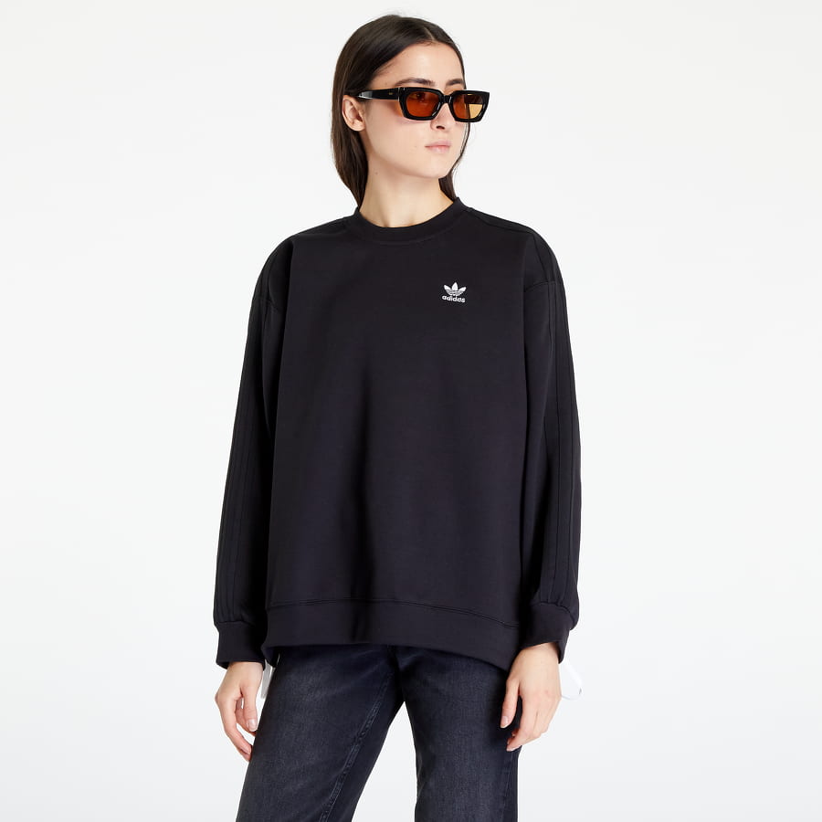 Суитчър adidas Originals Laced Crew Черно | HK5055, 0