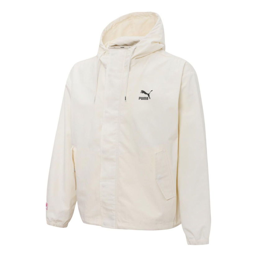 Ветровка Puma Windbreaker Hooded Jacket Бяло | 537523-65