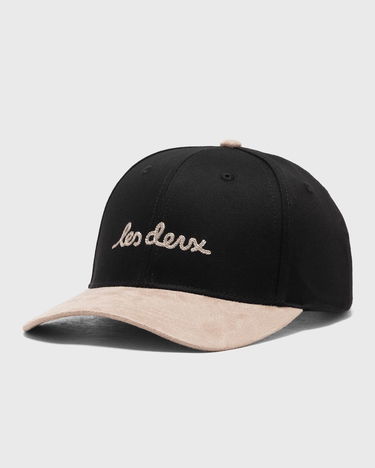 Шапка с козирка Les Deux Contrast Suede Baseball Cap Черно | 1000110-100, 0