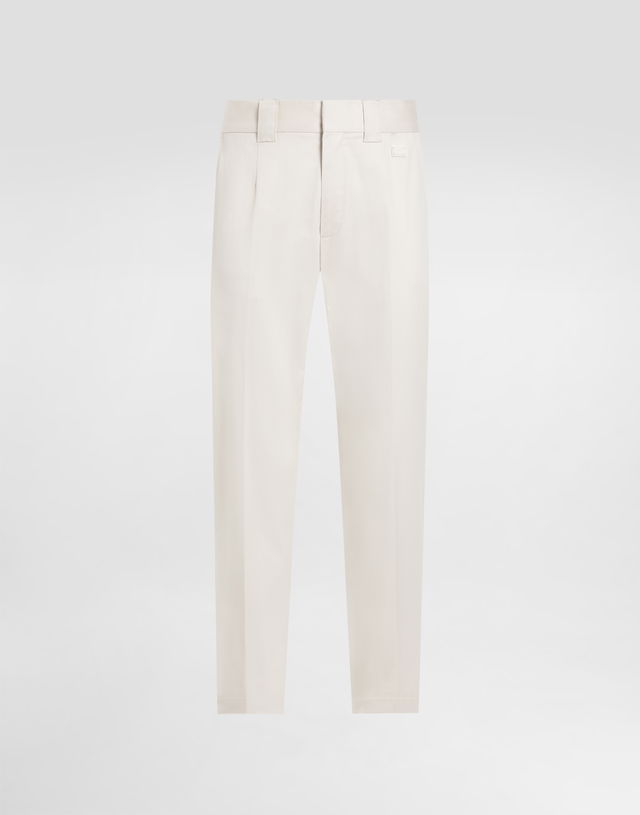 Dolce & Gabbana Tailored Cotton Pants