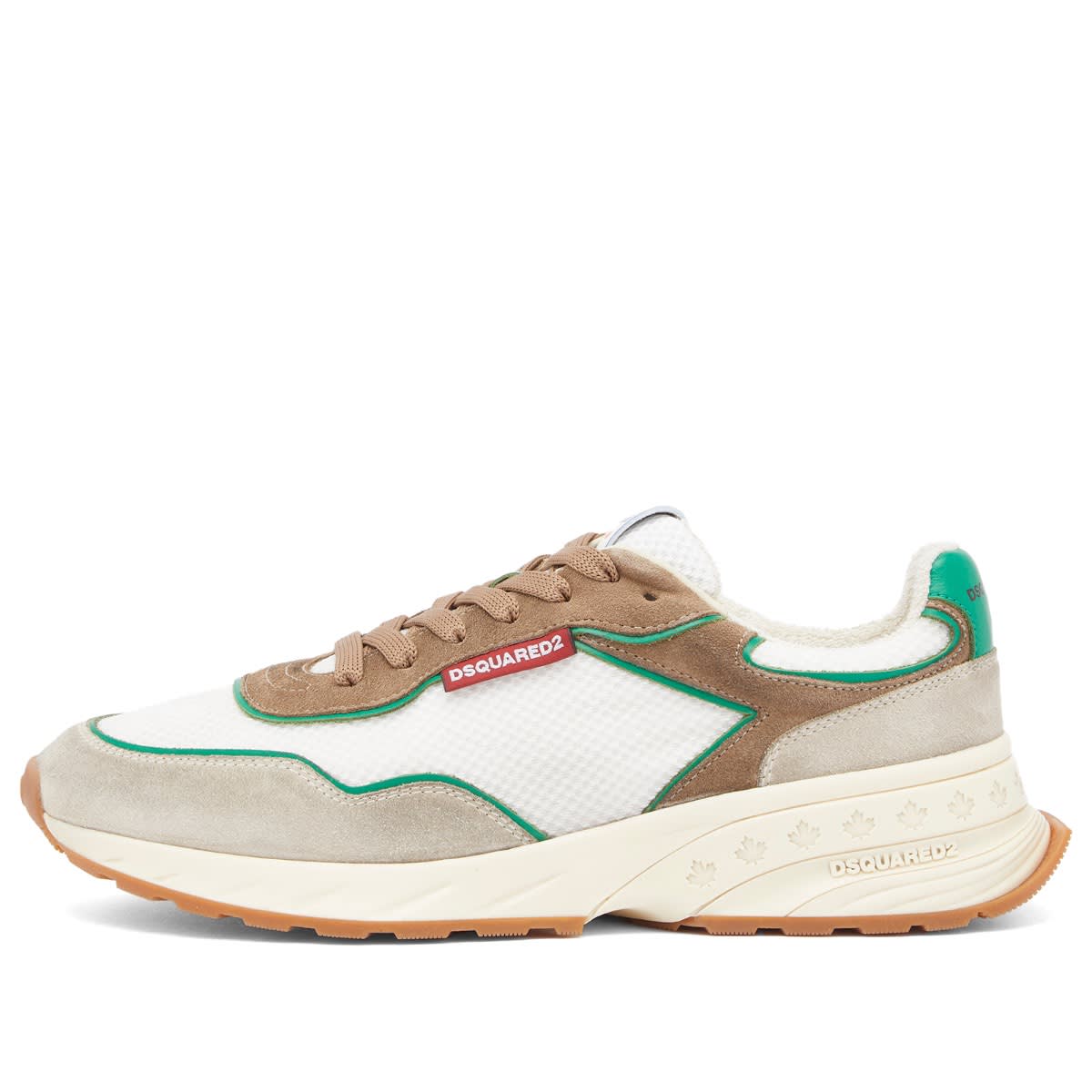 Кецове и обувки DSQUARED2 Sprinter Sneaker Бяло | SNM0400-35508290-M4100, 1