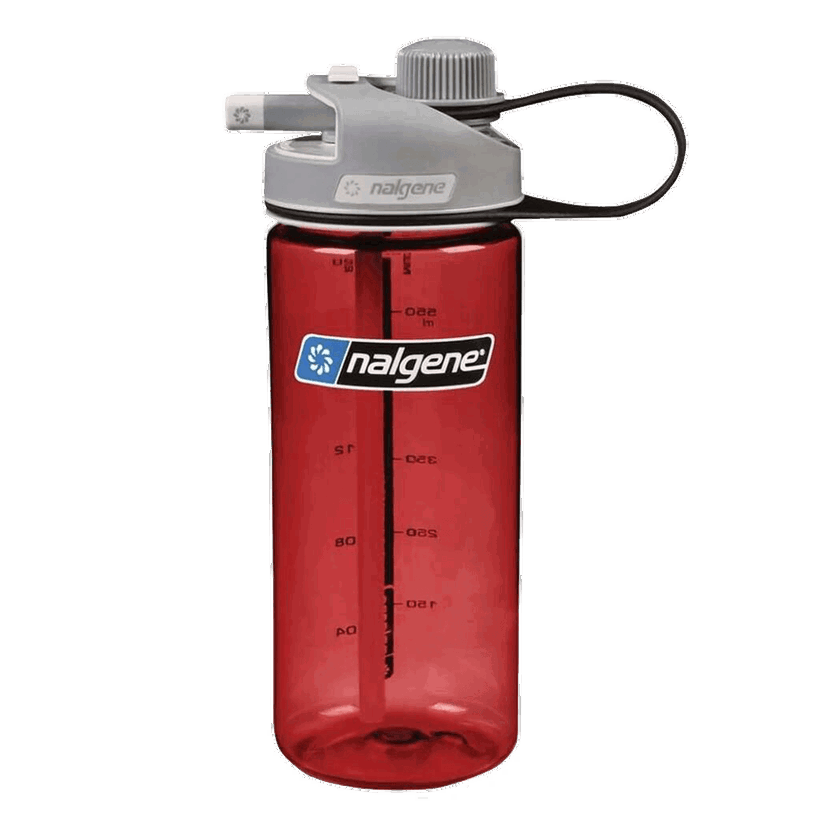 Бутилки за пиене Nalgene MULTIDRINK 600ML Water Bottle Червено | 1790-2101-600ML