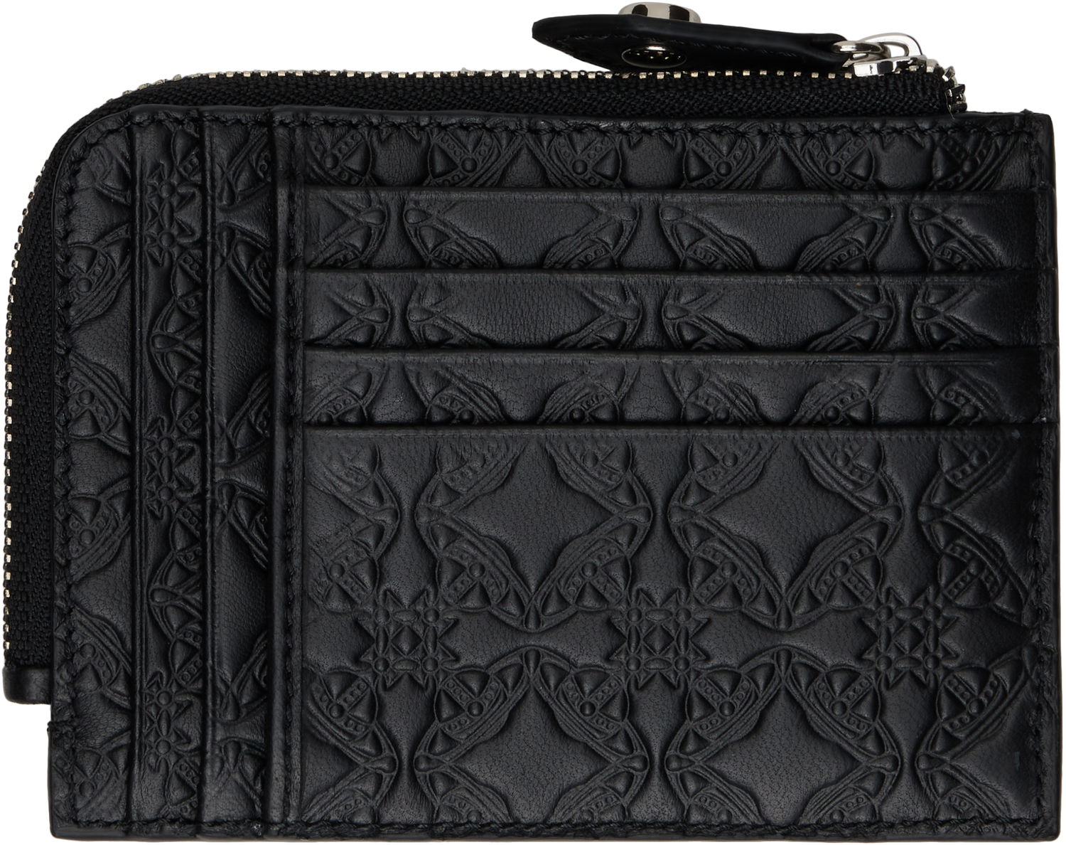 Портфейл Vivienne Westwood Vivienne Westwood Zip Card Holder Черно | 54020008U-L003E-, 1