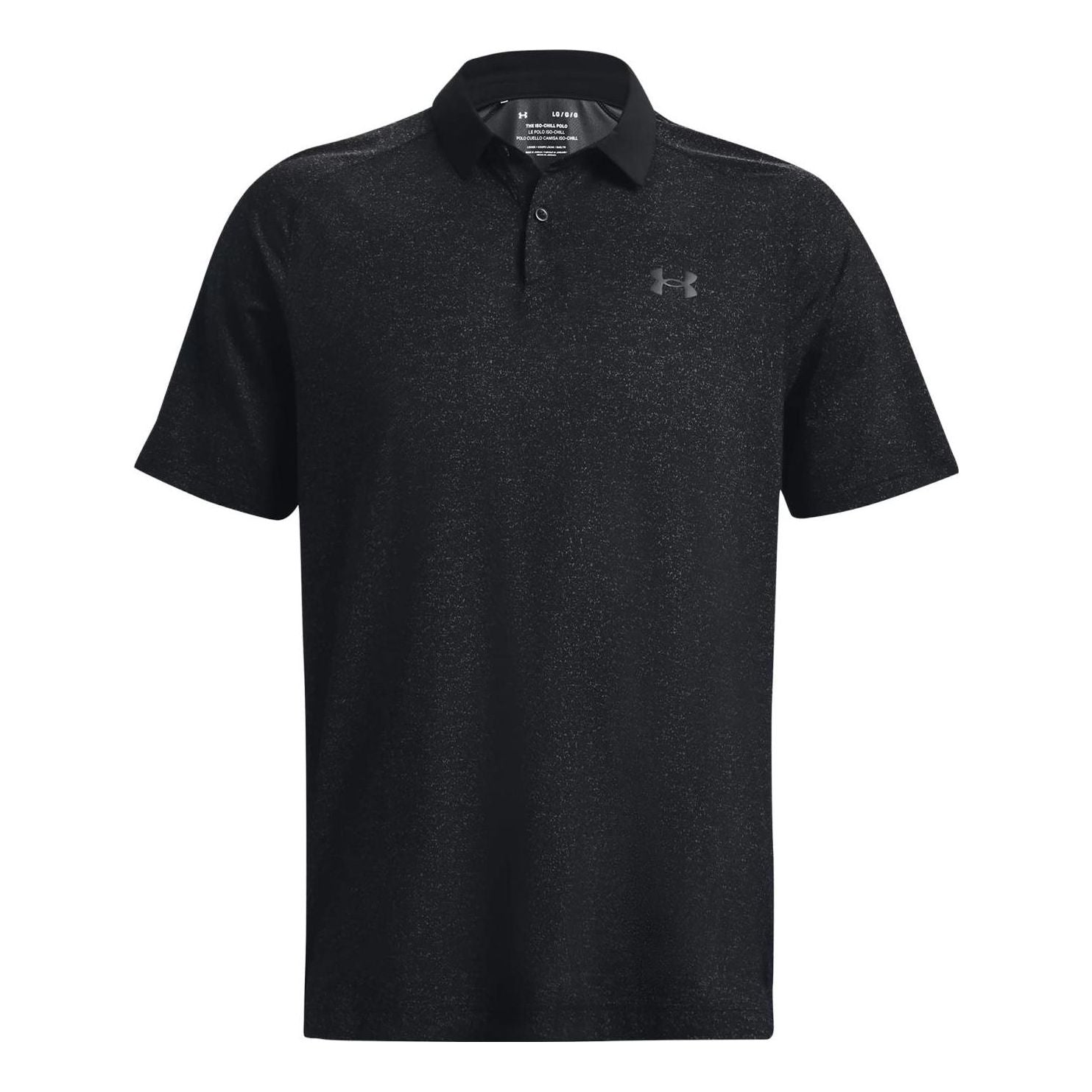 Поло тениска Under Armour Iso-Chill Heather Polo Черно | 1377294-001, 0