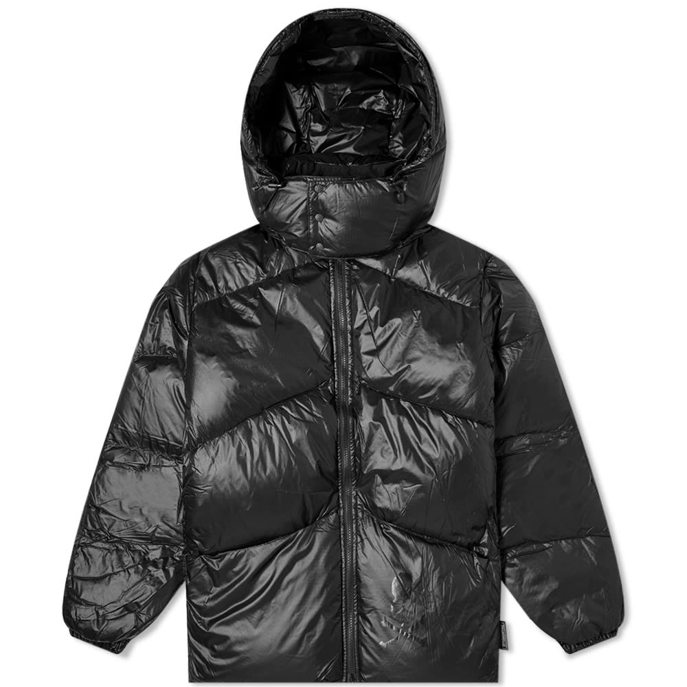 Пухо яке Mastermind WORLD Rocky Mountain x NS Parka Черно | MW20C05-BL500, 0