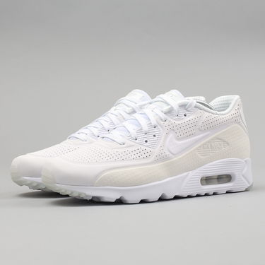 Кецове и обувки Nike Air Max 90 Ultra Moire "Triple White" Бяло | 819477-111, 1