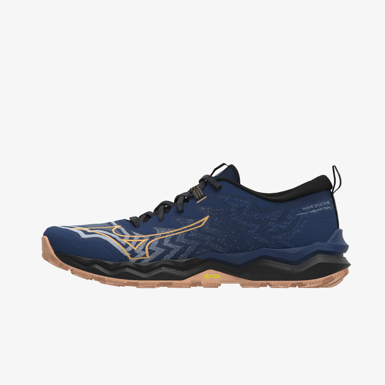 Кецове и обувки Mizuno Wave Daichi 8 Estate Blue/ Apricot Ice/ Black Черно | J1GK247171, 0