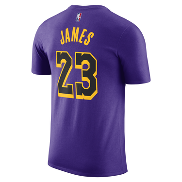 Тениска Jordan Los Angeles Lakers Statement Edition NBA T-Shirt Лилаво | DV5778-511, 1