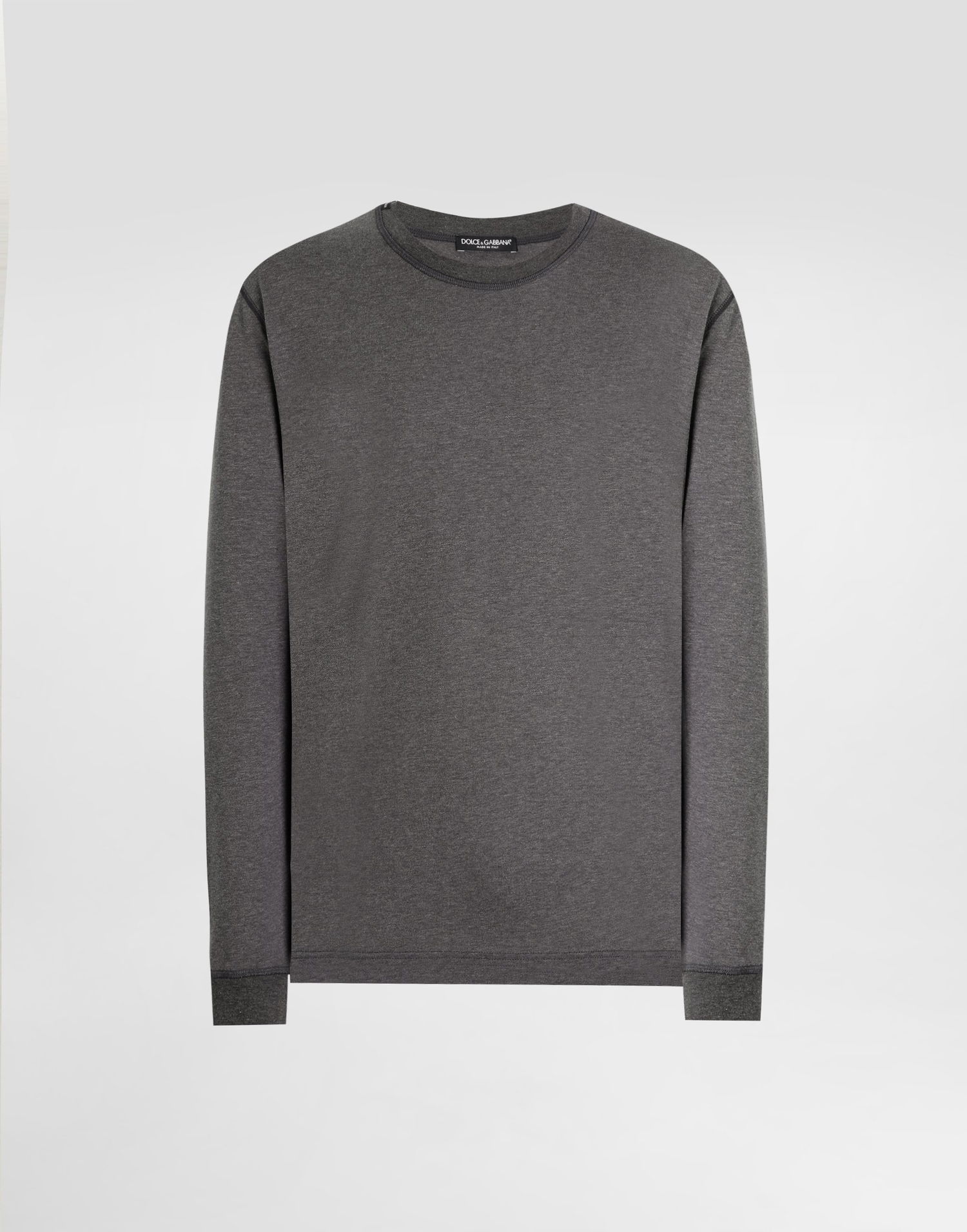 Суитчър Dolce & Gabbana Dolce & Gabbana Cotton Sweatshirt Сиво | G8SX5TFU7EQS8292, 0
