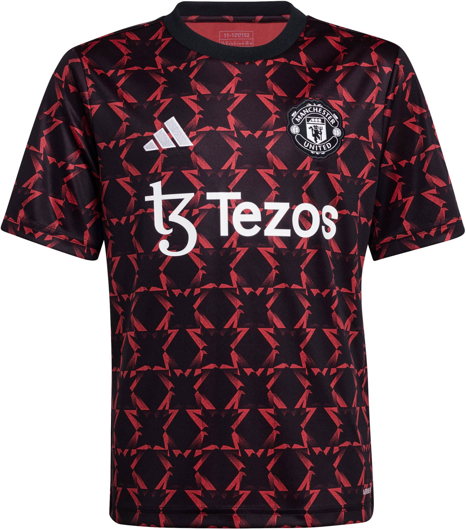 Фланелка adidas Originals Manchester United Pre-Match Jersey Черно | it1992, 0