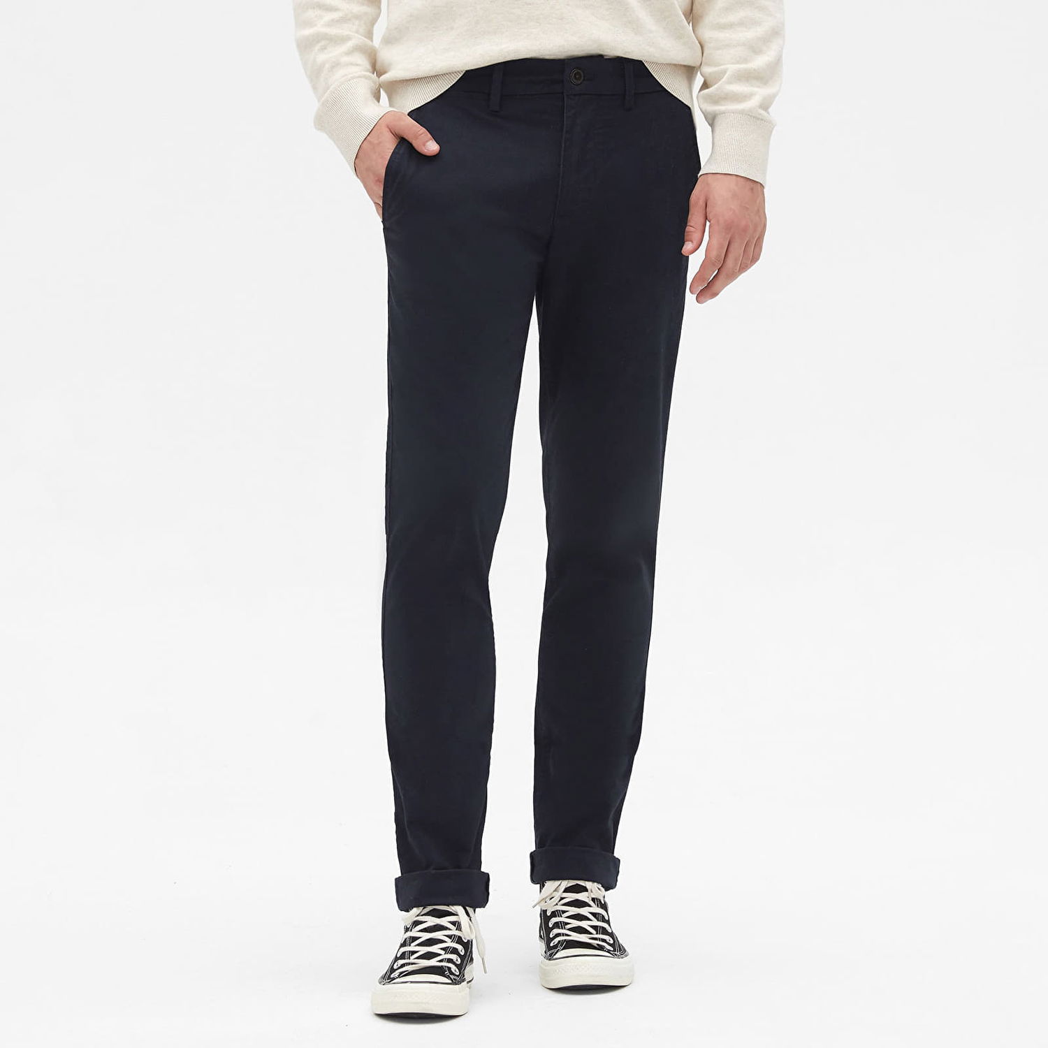 Панталони GAP Chino Skinny Fit Pants New Classic Navy Тъмно синьо | 500360-03, 0