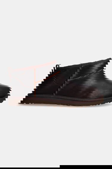 Кецове и обувки UGG Leather Mini Boots Classic Ultra Mini Lthr Regen Кафяво | 1158191.IWD, 1