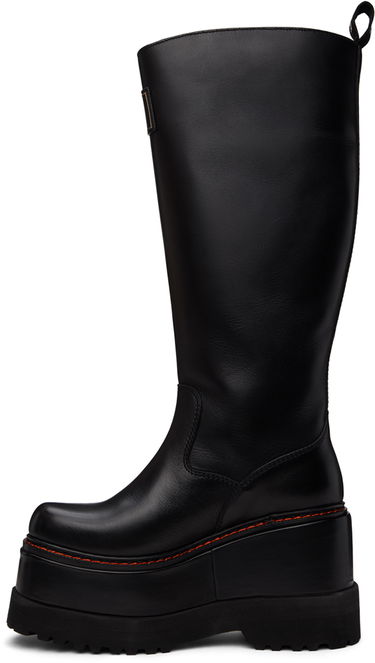 Облекло R13 R13 Engineer Platform Boots Черно | R13WS050-S001A, 2