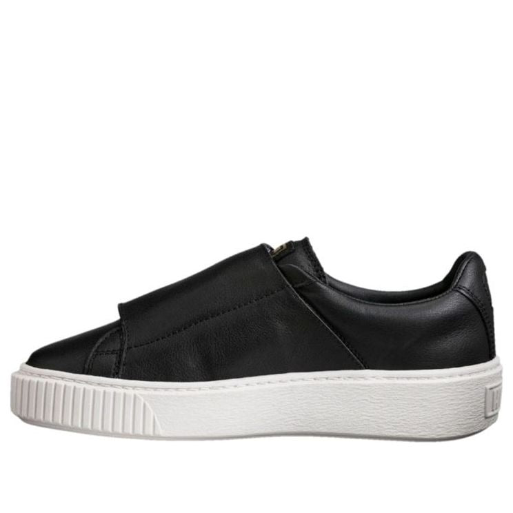 Кецове и обувки Puma Basket Platform Big Strap Черно | 364123-01