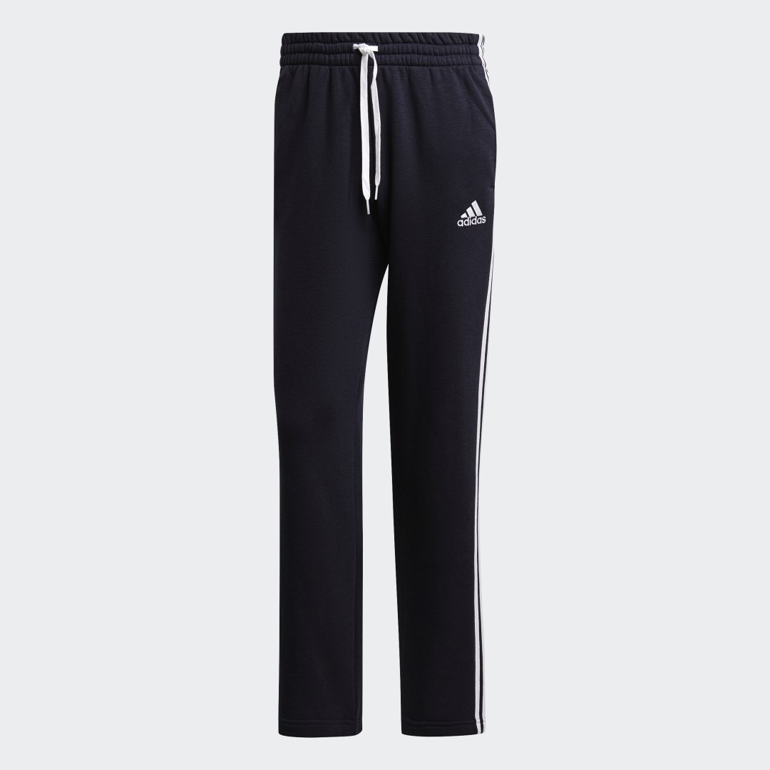 Спортни панталони adidas Performance Essentials Fleece 3-Stripes Joggers Тъмно синьо | GK9269, 0