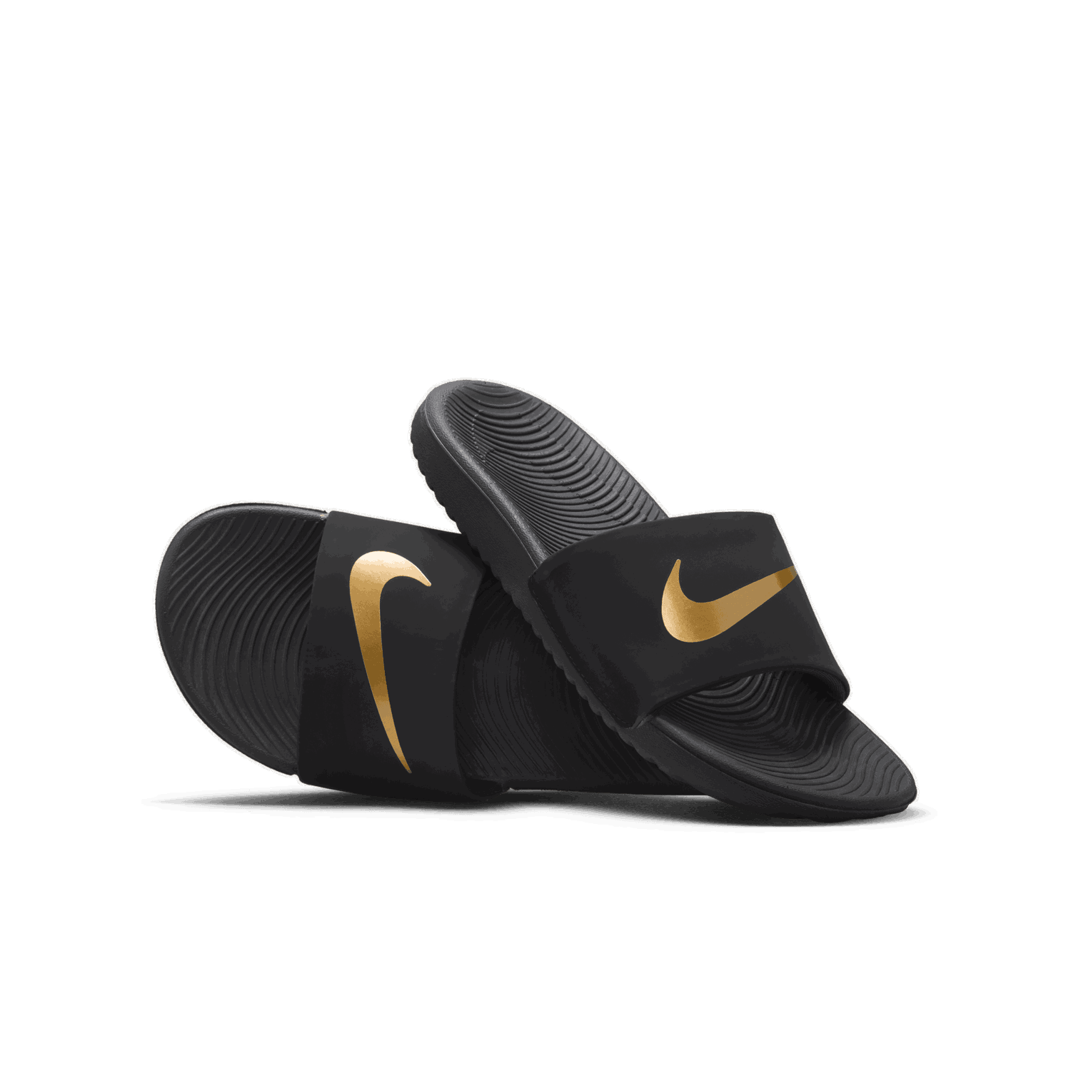 Кецове и обувки Nike Nike Kawa Slides Черно | 819352-003, 1