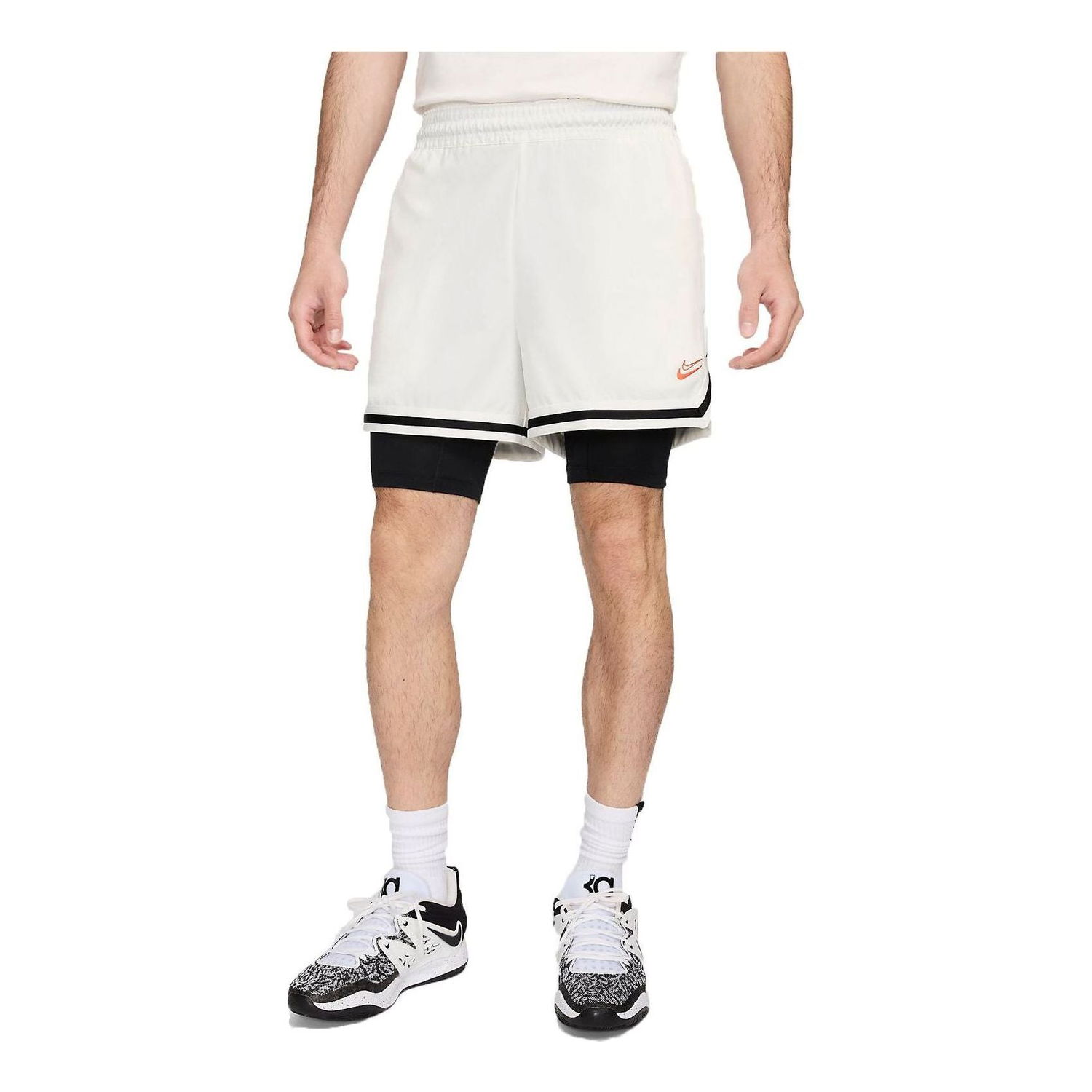 Къси панталони Nike Kevin Durant DNA 2-in-1 Basketball Shorts Бяло | FN8097-133, 0