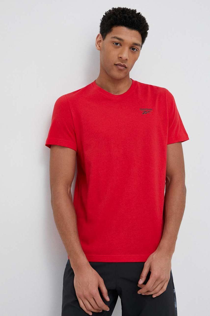 Тениска Reebok Left Chest Logo Tee Червено | IL3697, 0