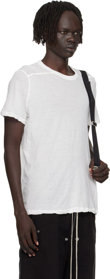 Тениска Rick Owens Rick Owens Concordians Short Level T-Shirt Бяло | RU02E1265 UC, 1